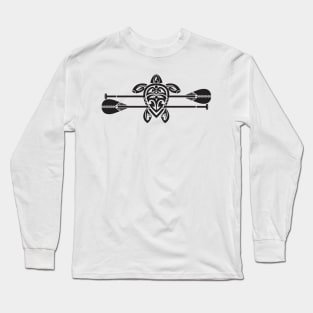 Tribal Turtle Stand-Up Long Sleeve T-Shirt